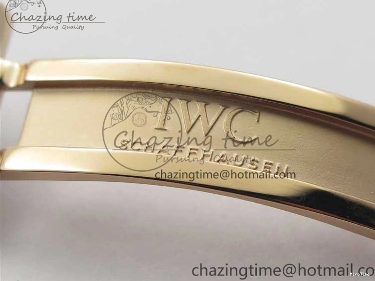 MIROTIME 0409 Compact Portugieser Perpetual Calendar IW503302 RG V9F 1:1 Best Edition White Dial on Brown Leather Strap A 7113